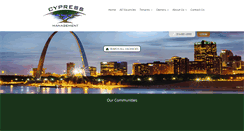 Desktop Screenshot of cypressmgmtstl.com